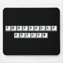 textuellement active. tapis de souris
