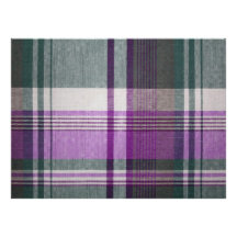 Texture de tissu de plaid faire-parts
