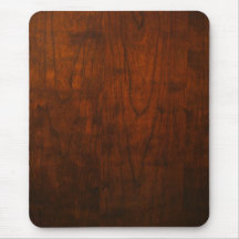 Texture en bois d'acajou tapis de souris