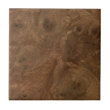 Texture en bois de racine carreau
