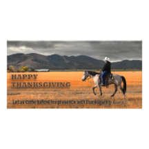THANKSGIVING 2 PHOTOCARTE CUSTOMISÉE