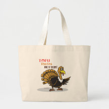 Thanksgiving de tofu sacs de toile