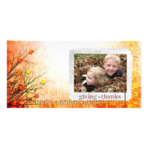 thanksgiving Photcard Photocarte