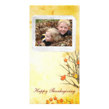thanksgiving Photcard Photocarte Personnalisée