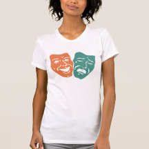 Theater Masken Hemd