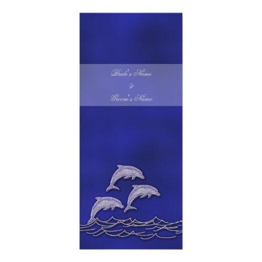 Thème de plage - mariage de menu - partie élégante invitations