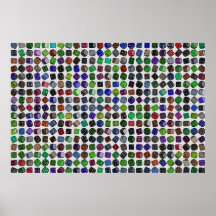 Thème IV de matrices Affiche