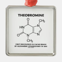 Théobromine d'abord découverte dans les haricots 1 décorations de noël