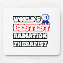 Thérapeute de rayonnement de Bestest du monde Tapis De Souris