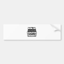 Thérapeute de rayonnement de Ninja Autocollant Pour Voiture
