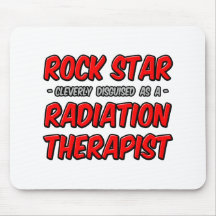 Thérapeute de rayonnement de vedette du rock… tapis de souris