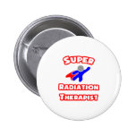 Thérapeute superbe de rayonnement pin's avec agrafe