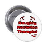 Thérapeute vilain de rayonnement pin's
