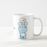 Thoughtul et tasse affamée de lapin