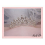 tiara, Kaart RSVP Aankondiging