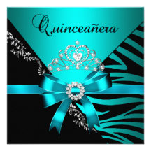 Tiara van de Verjaardag van Quinceanera vijftiende Gepersonaliseerde Uitnodiging