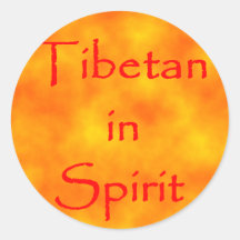 Tibétain dans l'Esprit-autocollant