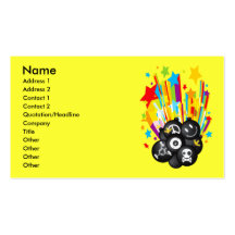 Tic_Tac_Bomb Modèle De Carte De Visite