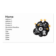 Tic_Tac_Bomb… Modèles De Cartes De Visite
