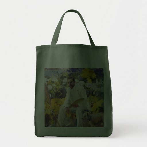 Tiffany dans son jardin par Joaquin Sorolla Sacs
