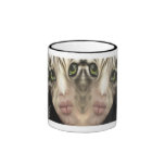 Tigre blanc, singe effronté, tortue folle mugs à café