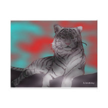 Tijger - Canvas Stretched Canvas Print