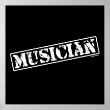 Timbre de musicien posters