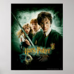 Tir de groupe de ratière de Harry Potter Ron Hermi Affiches