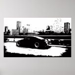 Tir de roulement du coupé G35 Poster