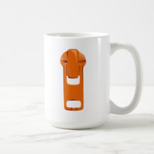 Tirette orange tasse à café