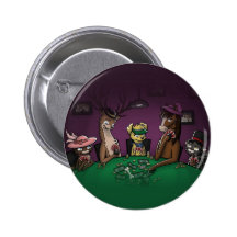 Tisonnier jouant le bouton d'animaux badge