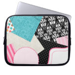 Tissus d'amusement cousant la douille d'ordinateur trousses pour ordinateur portable