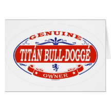 TITÁN BULL-DOGGÉ_ CARTES DE VŒUX