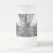 Titanic's propellers coffee mug