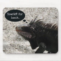 Toerist voor lunch… muis matten