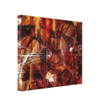 Toile abstraite du TRUC 11