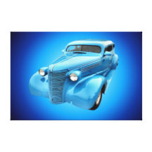 Toile classique de mur de voiture toile tendue