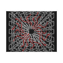 toile d'araignée, réseau, araignée impression sur toile