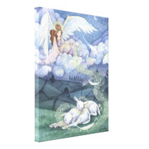 Toile "d'assoupissement angélique" impressions sur toile