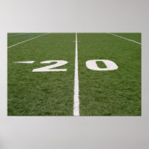 Toile du terrain de football vingt