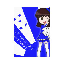 Toile enveloppée par Anime du Honduras Toiles Tendues Sur Châssis
