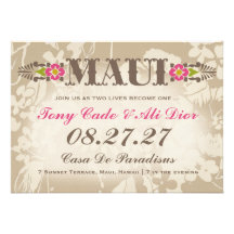 Toile florale tropicale de destination de MAUI Bristol