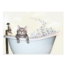 Toilettage d'animal familier cartes de visite