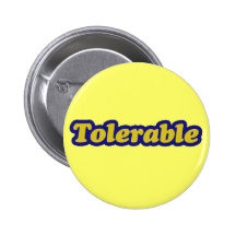 Tolérable Pin's