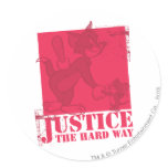 Tom en Jerry Justice de Harde Manier stickers