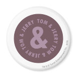 Tom en Jerry Round Logo 9 magneten