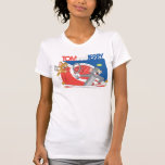 Tom en Jerry Tennis Stars 4 t-shirts