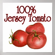 Tomate du Jersey Affiche