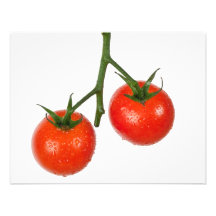 Tomaten op een wijnstok uitnodigingen