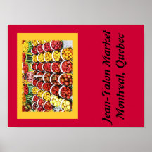 Tomates au marché de serre de Jean, Montréal, Québ Posters